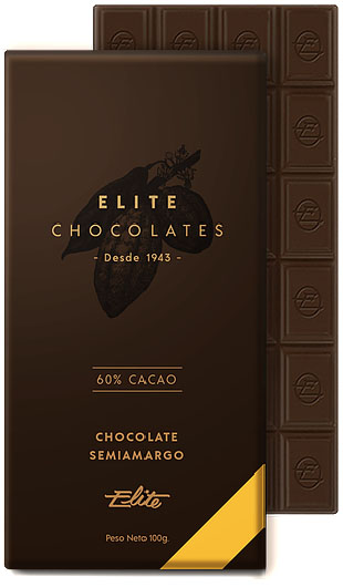 Chocolate Semiamargo 60 % Cacao