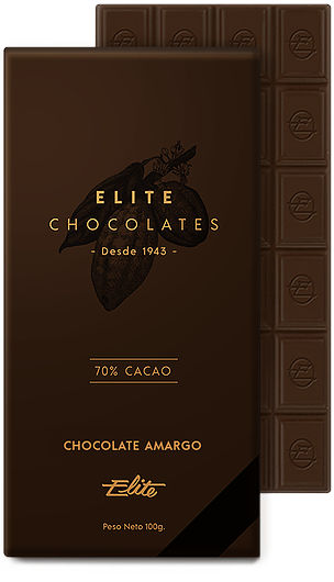 Chocolate Amargo 70% Cacao - Elite Chocolates